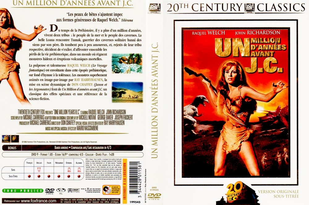 One Million Years B.C. / Milion let před Kristem (1966)