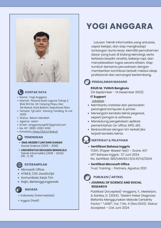 CV Yogi Anggara