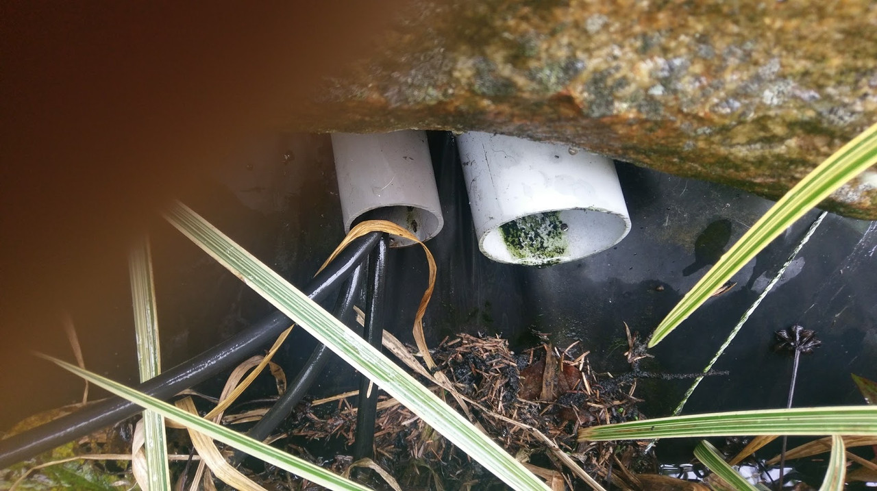 pipe and wires