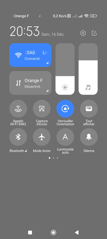 Redmi Note 11 : retrouver les outils après une mise à jour