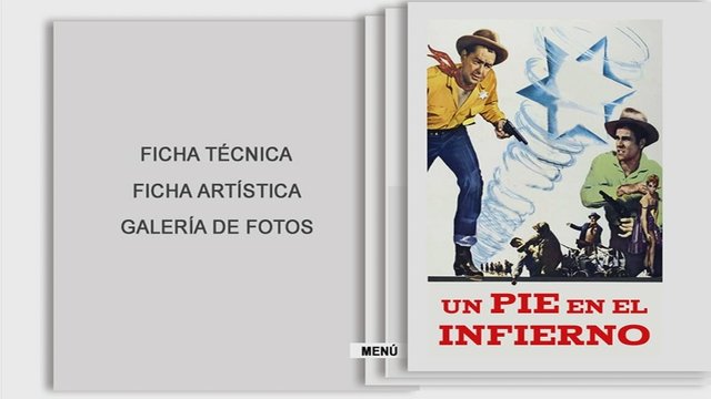 4 - Un Pié en el Infierno [DVD9Full] [PAL] [Cast/Ing] [Sub:Cast] [1960] [Western]