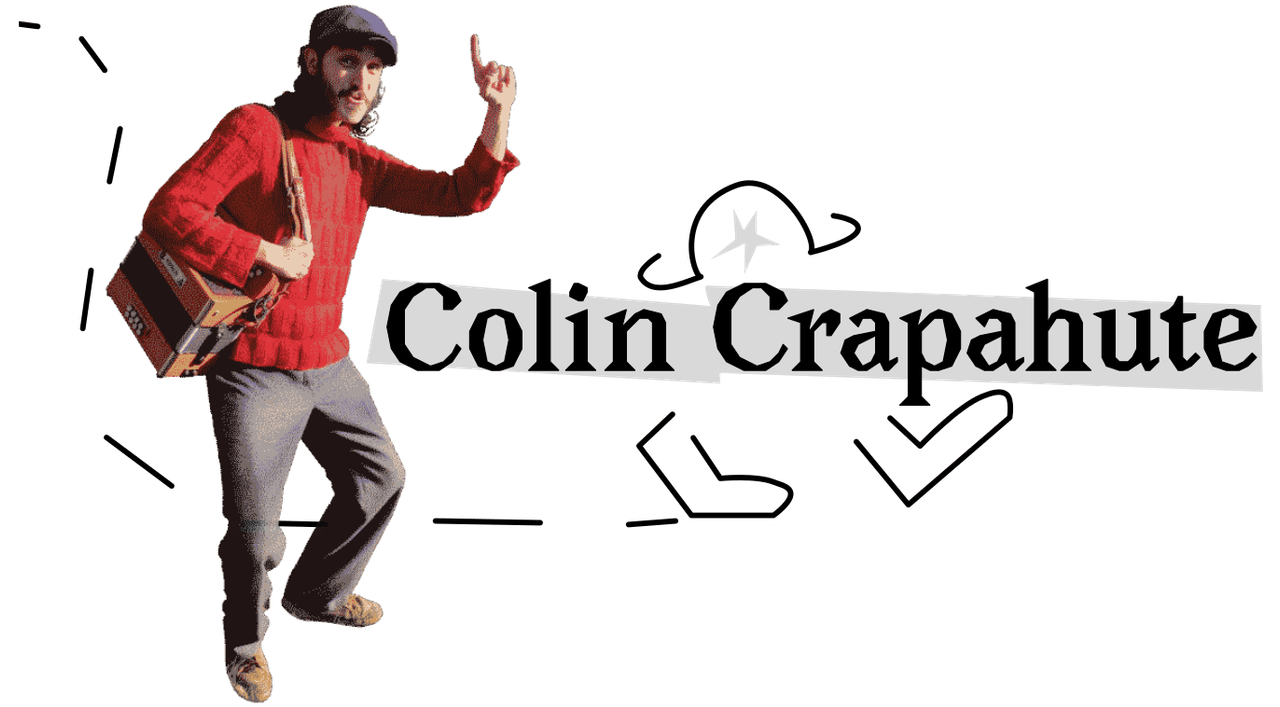 un petit colin détouré à côté du logo Colin Crapahute