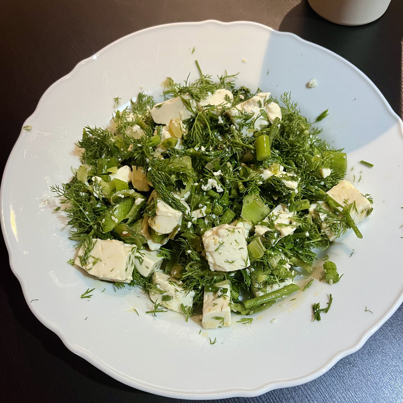豆腐茴香沙拉