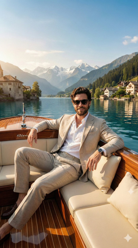Alpine Luxury Boat Escape