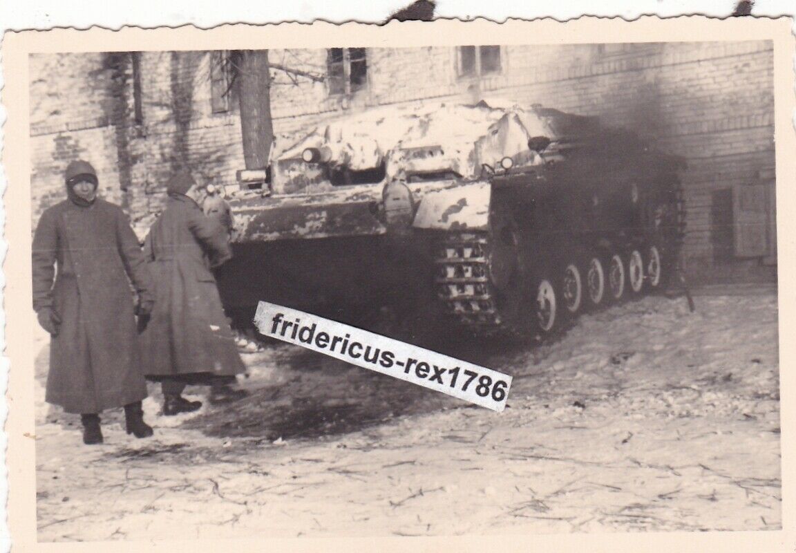 Foto Panzer Tank Stummel Sturmgeschütz III StuG