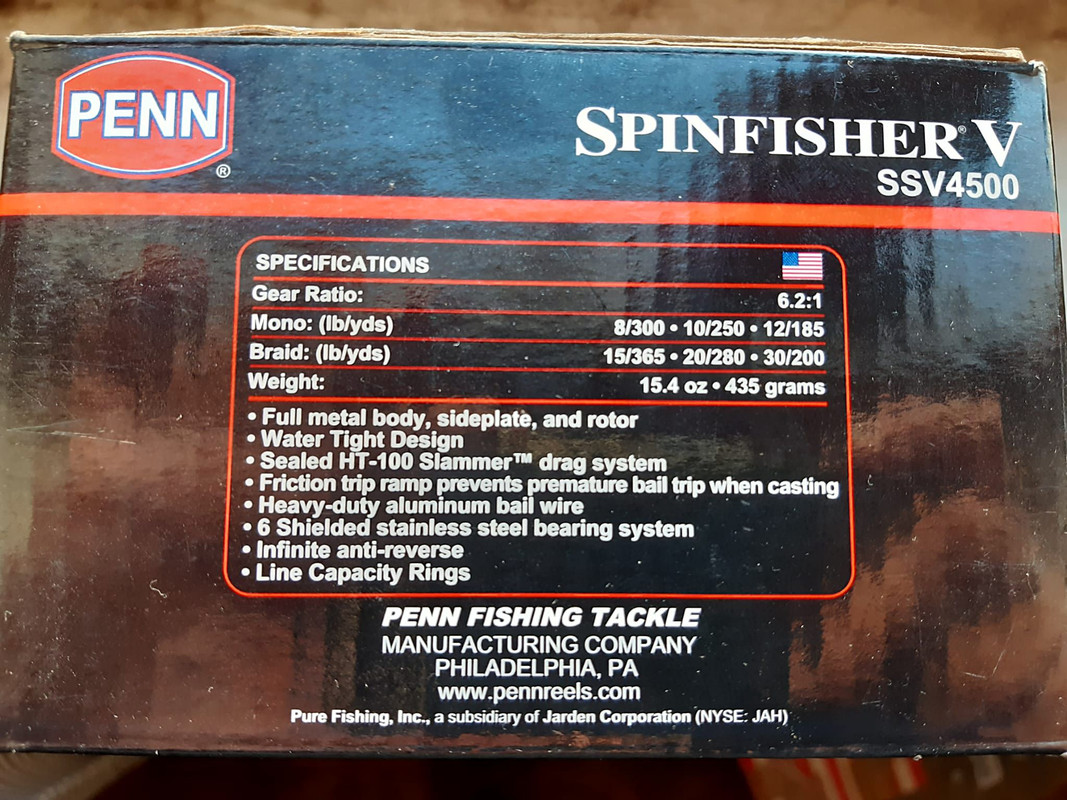 [VENDO - USATO] Penn Spinfisher V 4500 Pen5