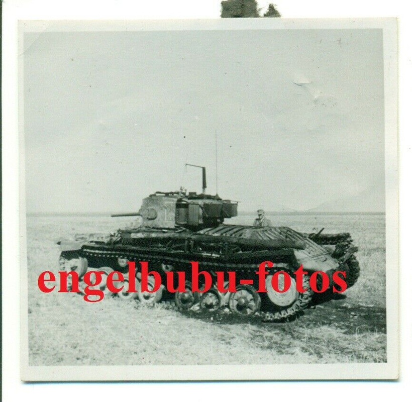FOTO - PANZER - Gebirgsjäger Rgt.138 - engl. Valentine IV - Russ