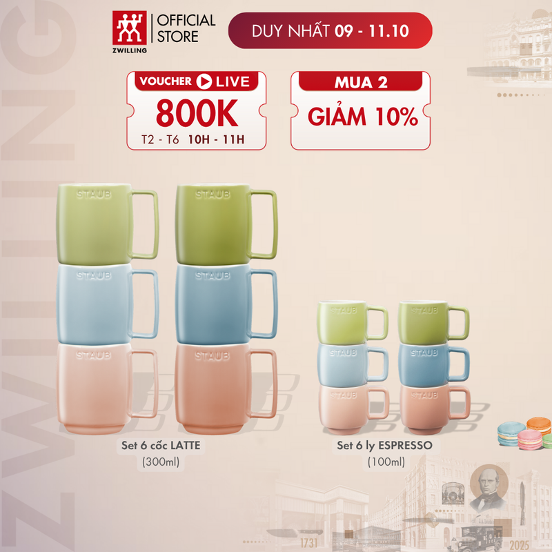 Staub Mug Set _SKU 1029096