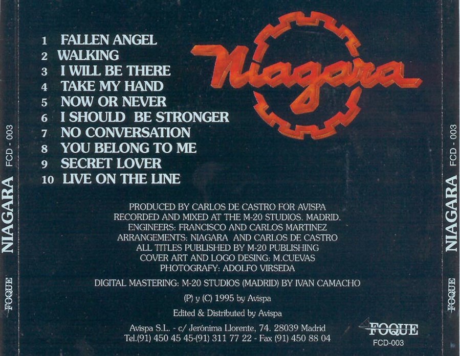 Niagara - 1988 - Now Or Never