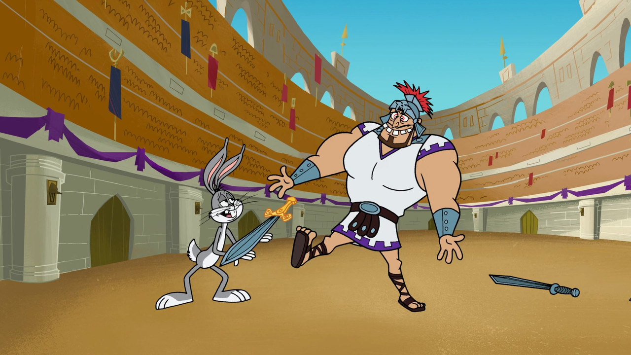 New Looney Tunes (2015) S02E01-E02 Pigmallian & Bugs the Gladiator (1080p AMZN Webrip x265 10bit EAC