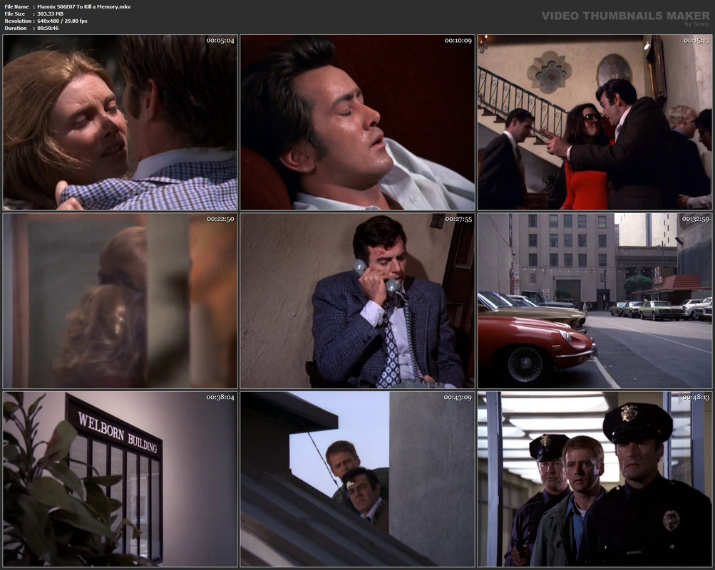 Mannix S06E07 To Kill a Memory.mkv