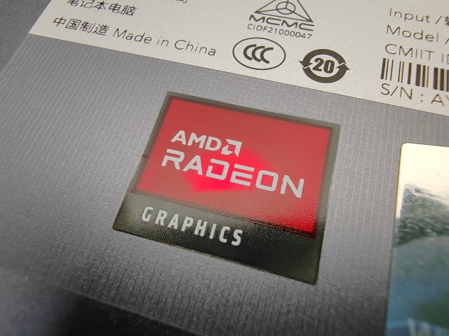 honor magicbook 15 AMD RADEON graphics