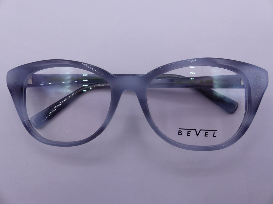 BEVEL 3727 POLLY ICE BLUE WOMENS EYEGLASSES FRAMES SIZE 53-17-140