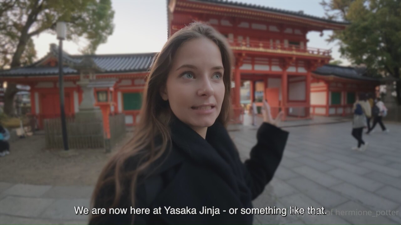 Hermione Potter Kyoto Japan Video Leaked