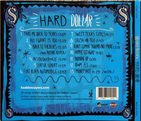 Hadden Sayers - Hard Dollar (2011) Lossless
