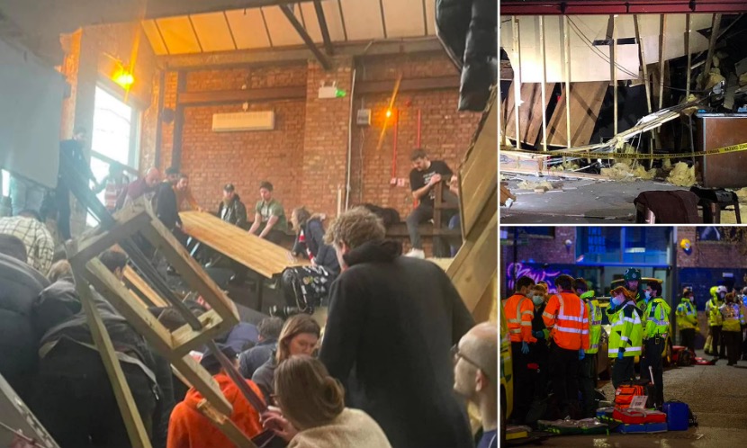 En Londres derrumbe del suelo de un bar deja 13 heridos