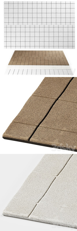 Grid Rug by NORDIC KNOTS