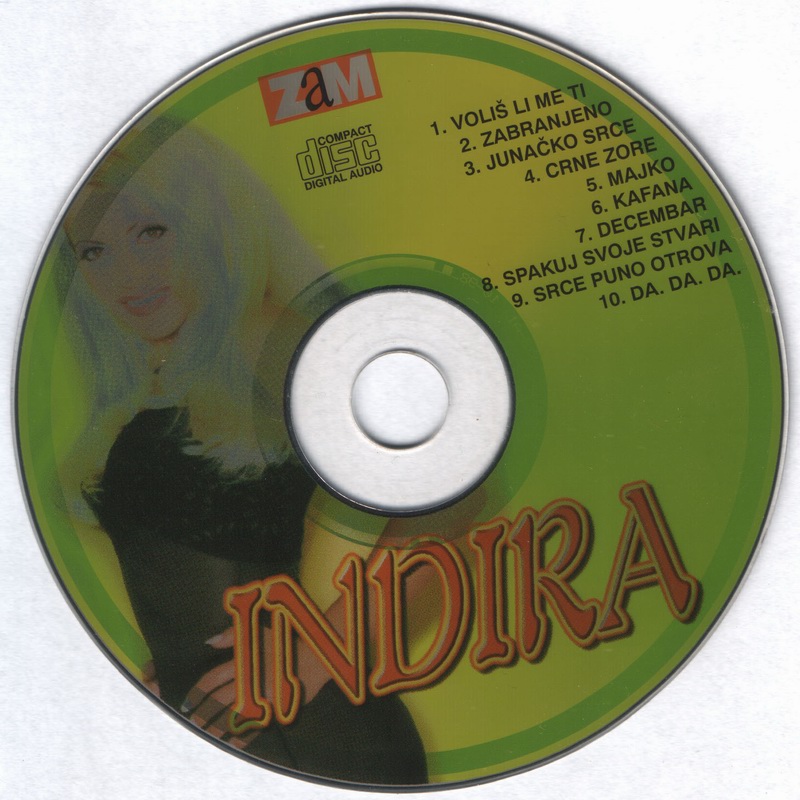 Indira Radic - 1998 - Volis li me ti - CD