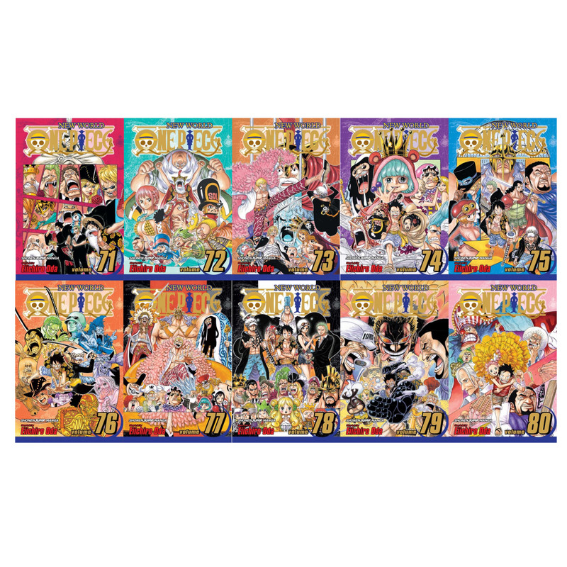 12 volumes de One Piece estão disponíveis online e em português