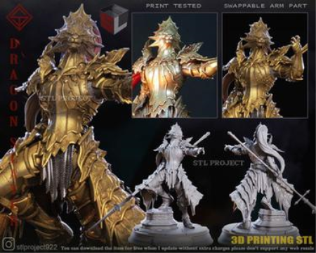 Dragon Slayer – 3D Print Model