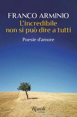 Franco Arminio – L’incredibile non si può dire a tutti (2026)