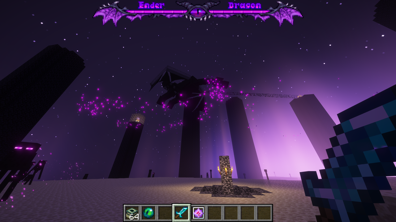 Ender dragon boss bar sprite