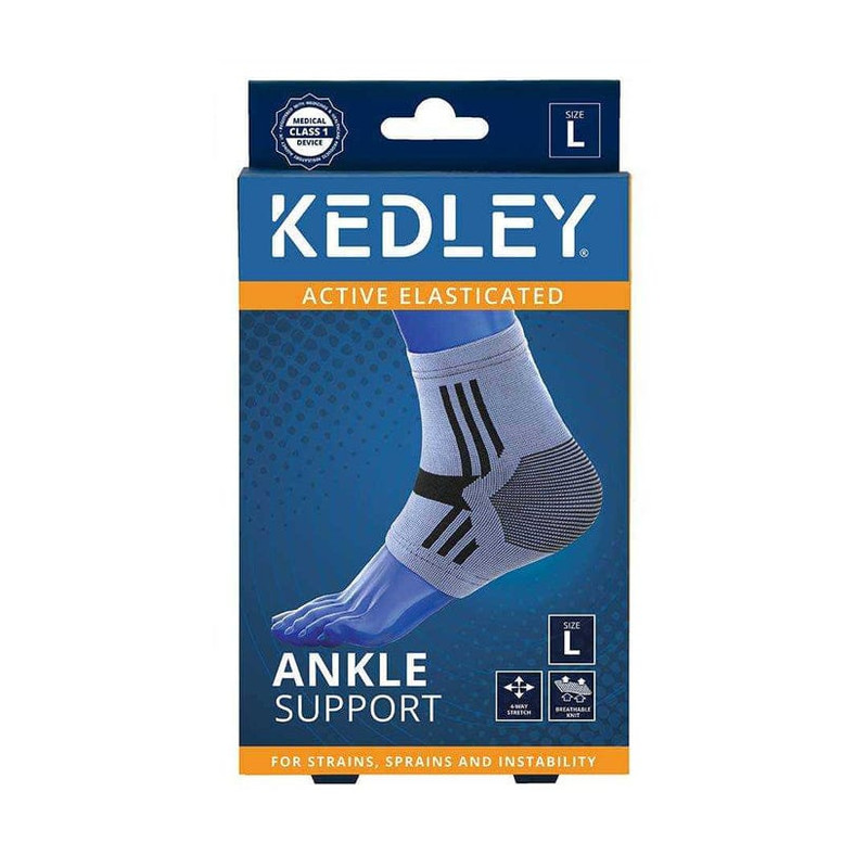 Kedley Elasticated Ankle Support - L