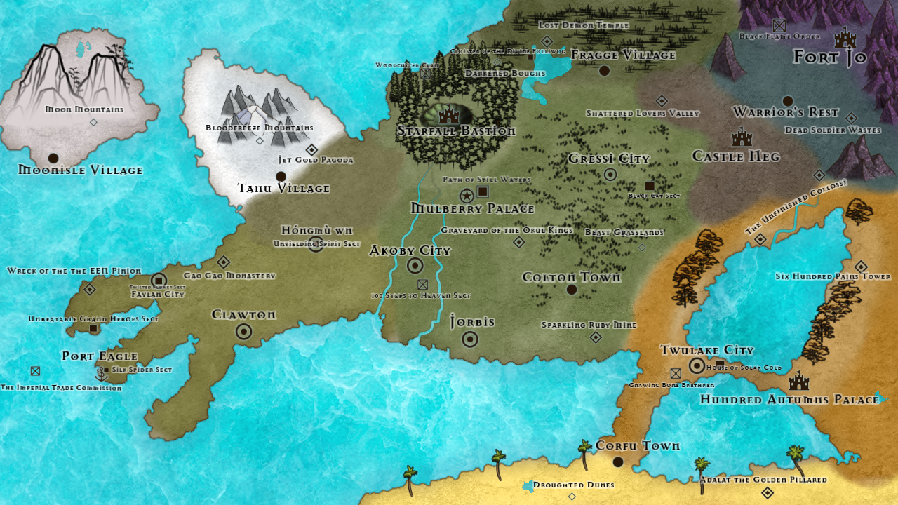 Heavan Battle Map Chaos Under Heaven IC | Sufficient Velocity