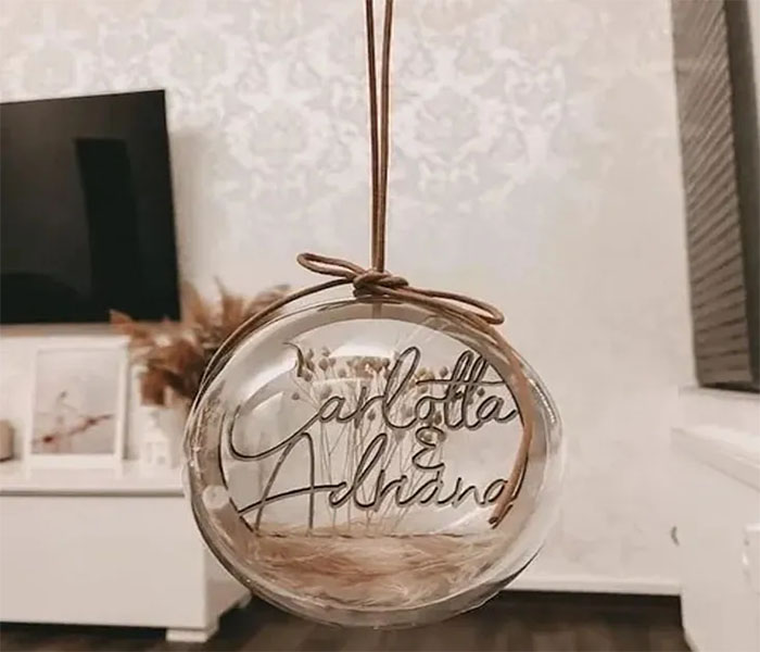 Set esferas burbujas acrílicas para decorar manualidades