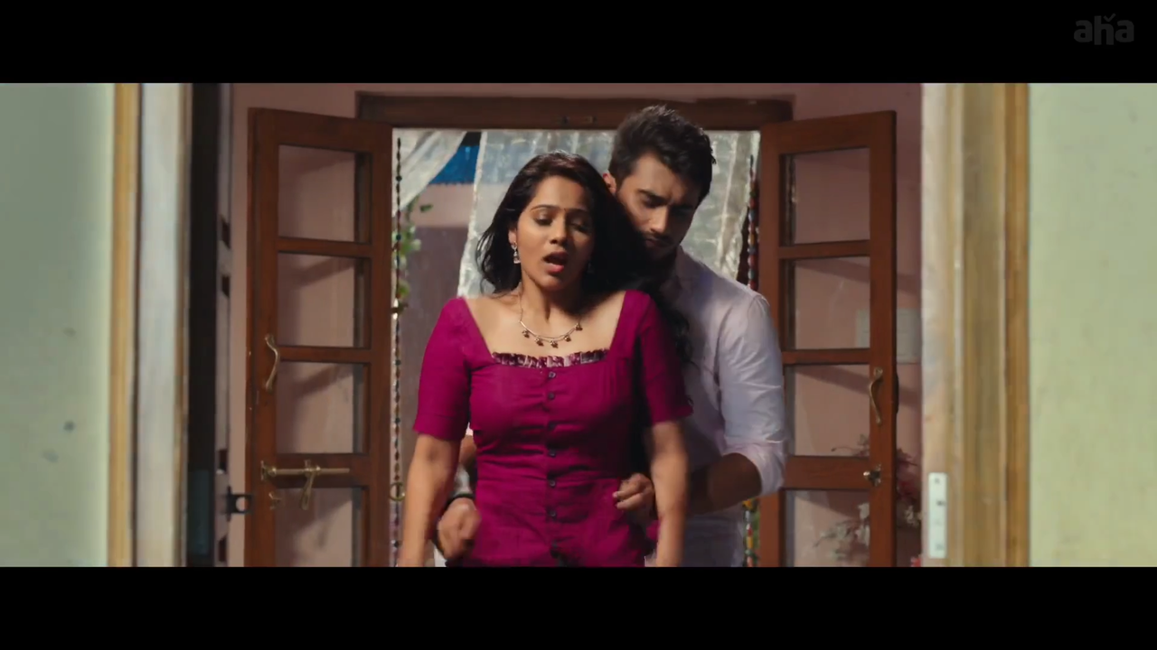 Mitraaw Sharma photo viral  Virgin Boys still screenshot  romantic Telugu film image