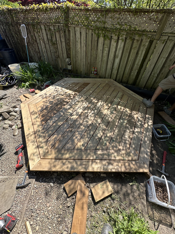 Deck restoration