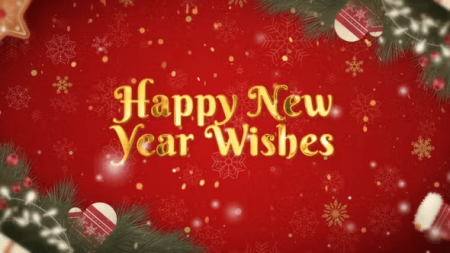 Videohive - Happy New Year Wishes - 49330880