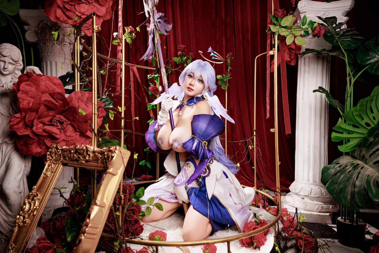 阿雪雪写真崩坏星穹铁道·知更鸟Cosplay图集（90P+1V / 1.04G）高清写真插图6