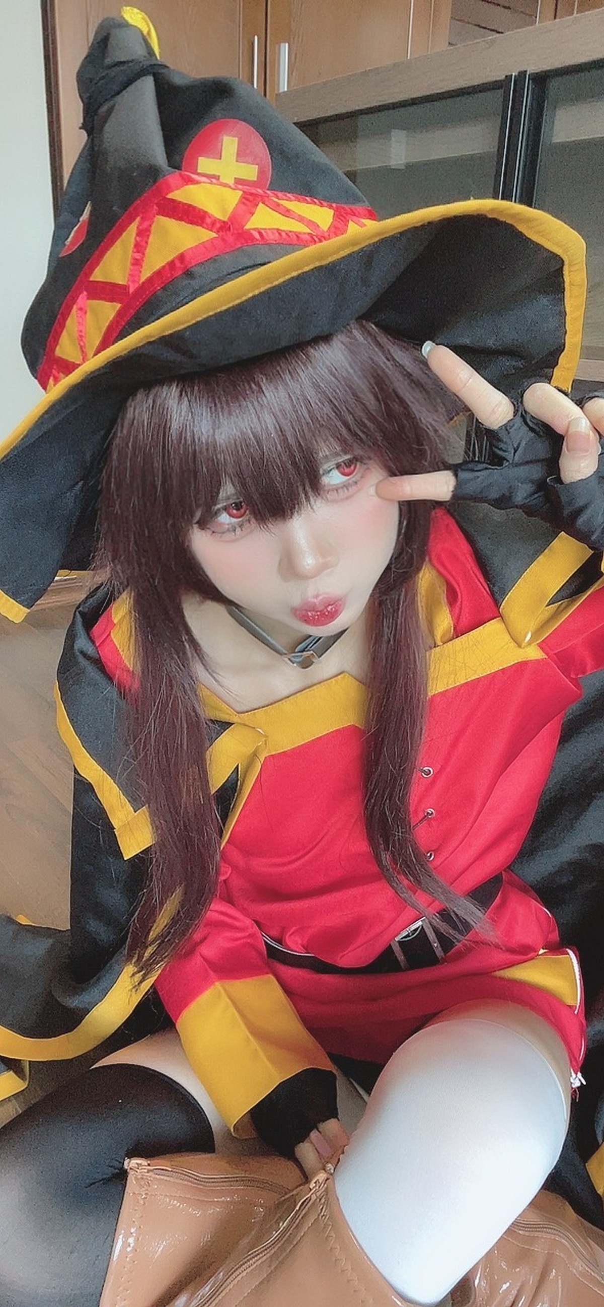 PoppaChan Megumin Cosplay (Konosuba) – 128 Photos 12 Videos 1.01GB插图4