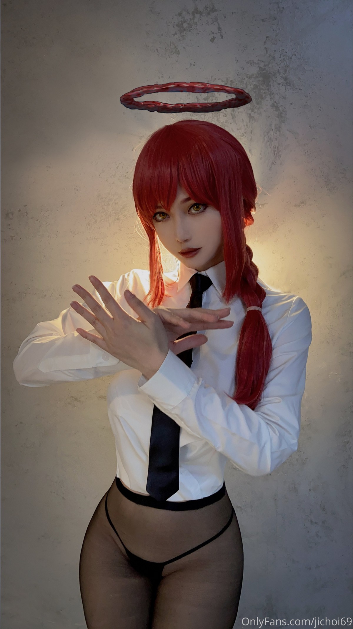 Choi Ji Yun 玛奇玛Cosplay写真 电锯人高清角色图集 [54P-70M]插图