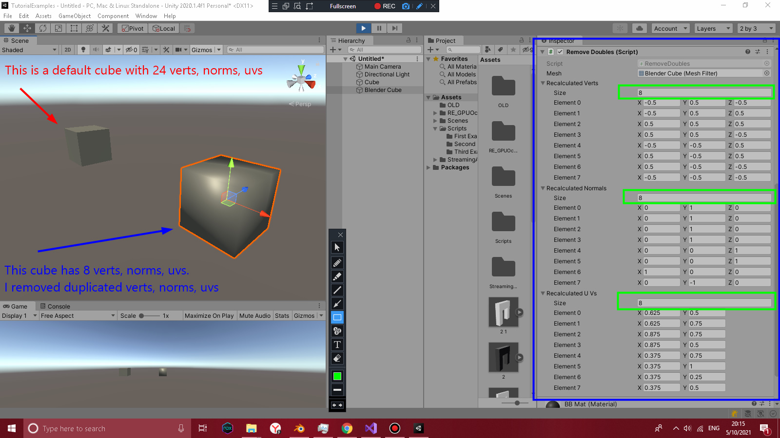 Welding vertices at runtime - Unity Forum