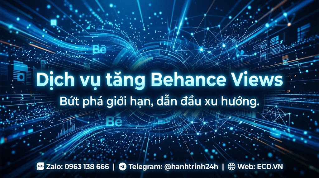 tăng behance views vĩnh viễn tăng follower