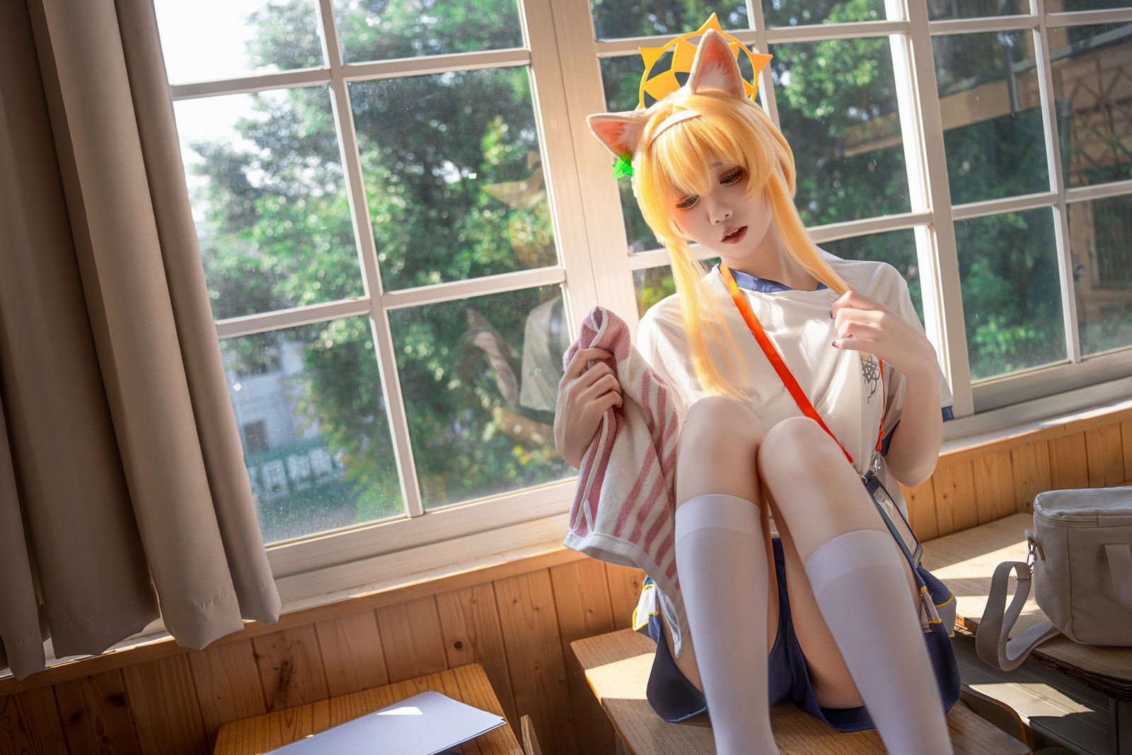 纸悦Etsu_ko《玛丽体操服》运动系写真图集｜元气少女主题[64P-356.8M]插图2