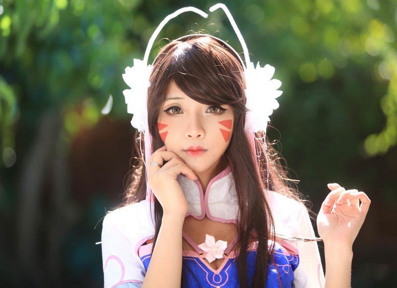 Hana Bunny D.Va Cosplay写真合集｜守望先锋 Overwatch D.Va 高清图片[57P-50.9M]插图9