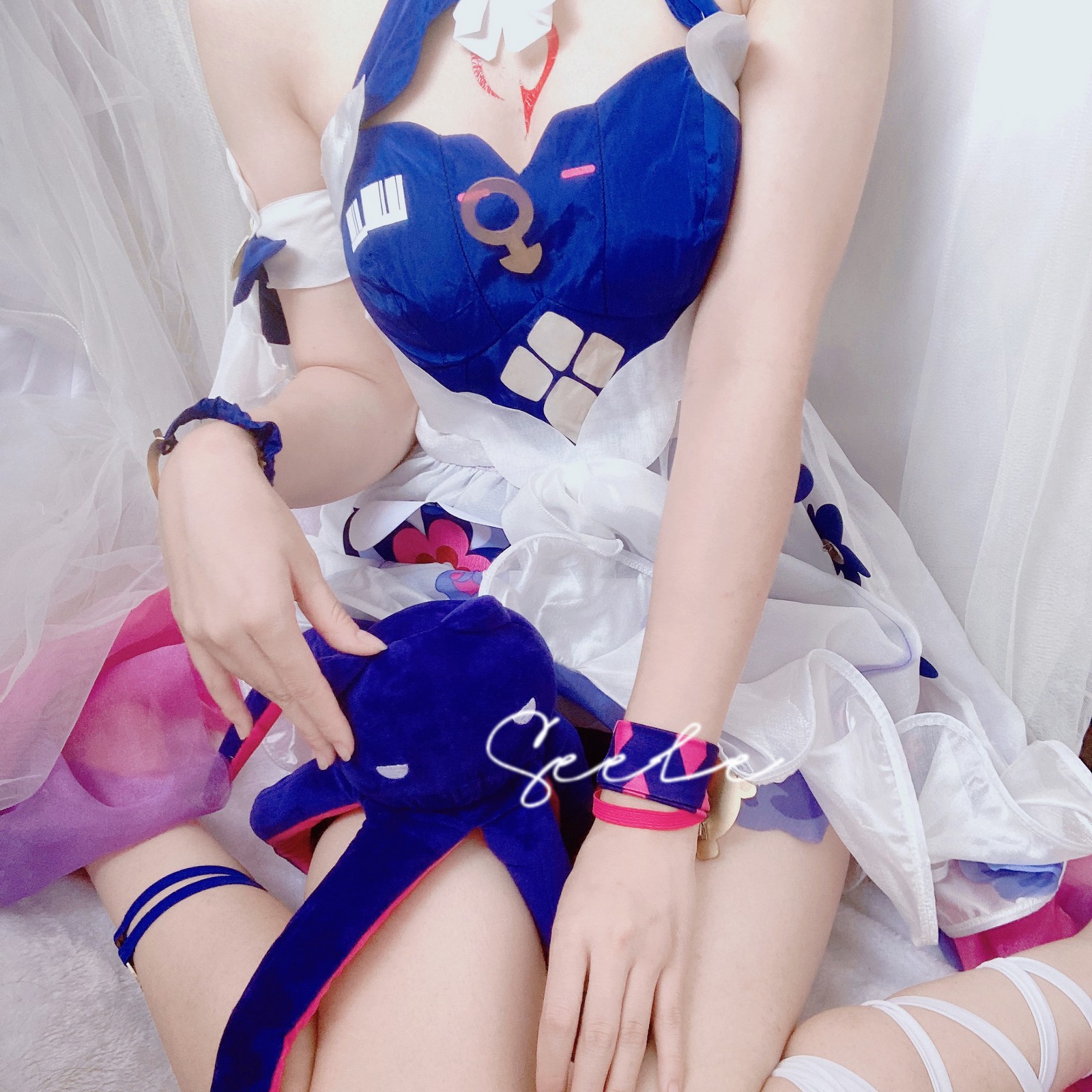 Seele麦麦希儿彼岸浪花 Cosplay｜海边主题高清写真（102P-532MB）插图6