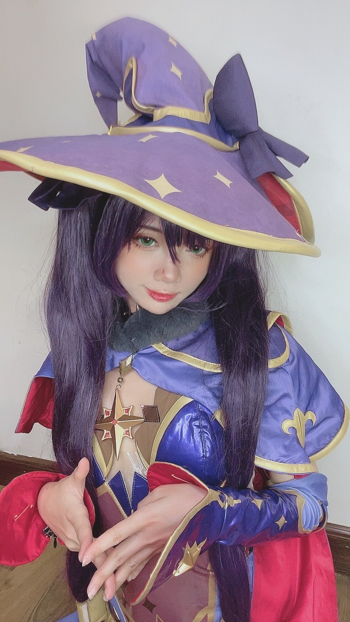 PoppaChan Mona Cosplay (Genshin Impact) HD Set – 53 Photos 20MB插图5