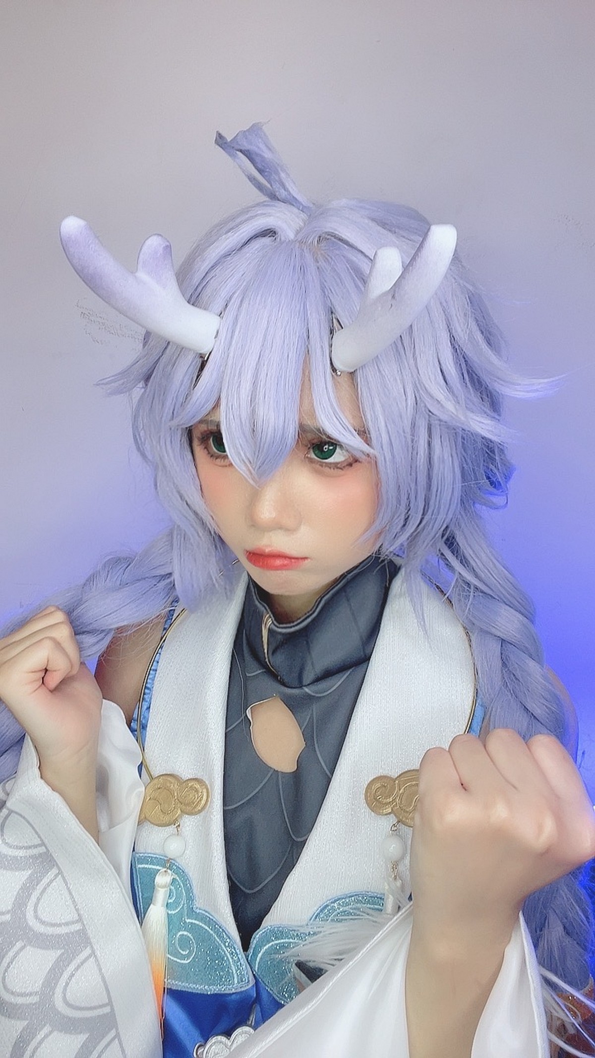 PoppaChan Bailu Cosplay Pack (Honkai Star Rail) – 155 Photos 12 Videos 457MB插图9