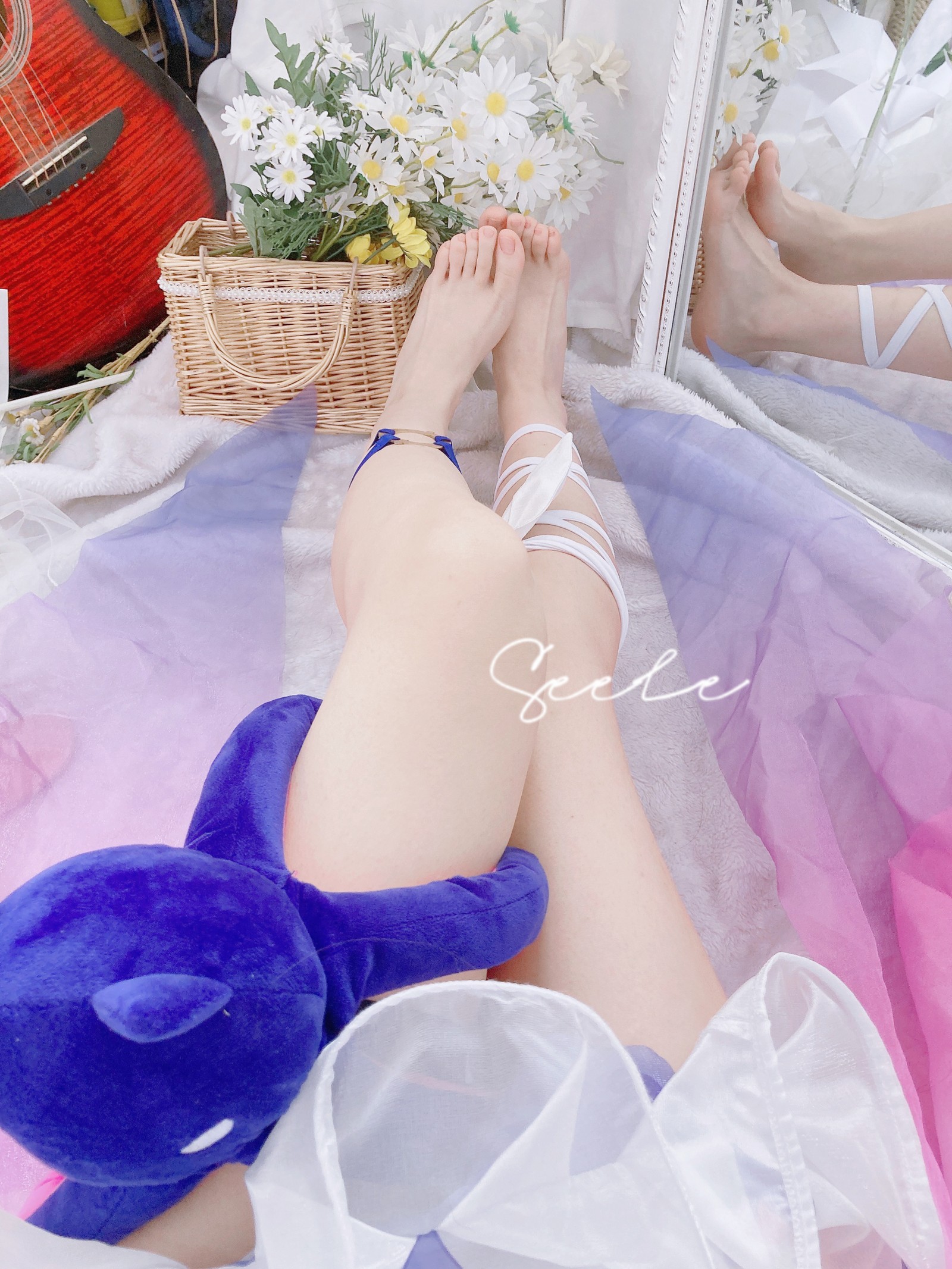 Seele麦麦希儿彼岸浪花 Cosplay｜海边主题高清写真（102P-532MB）插图7