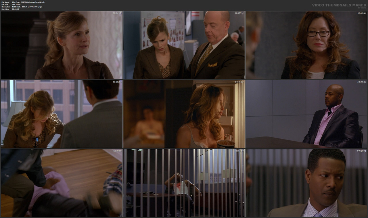 The Closer S07E01 Unknown Trouble.mkv