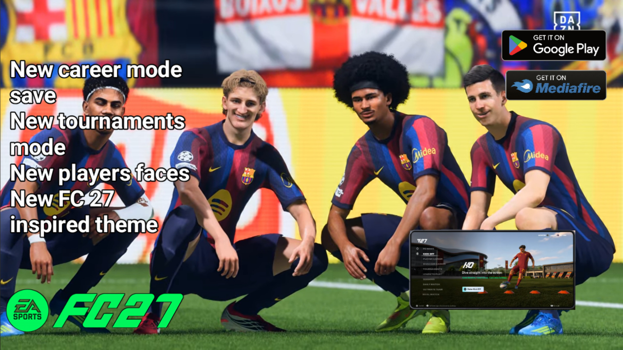 FIFA 16 MOD FC 27 new theme Android