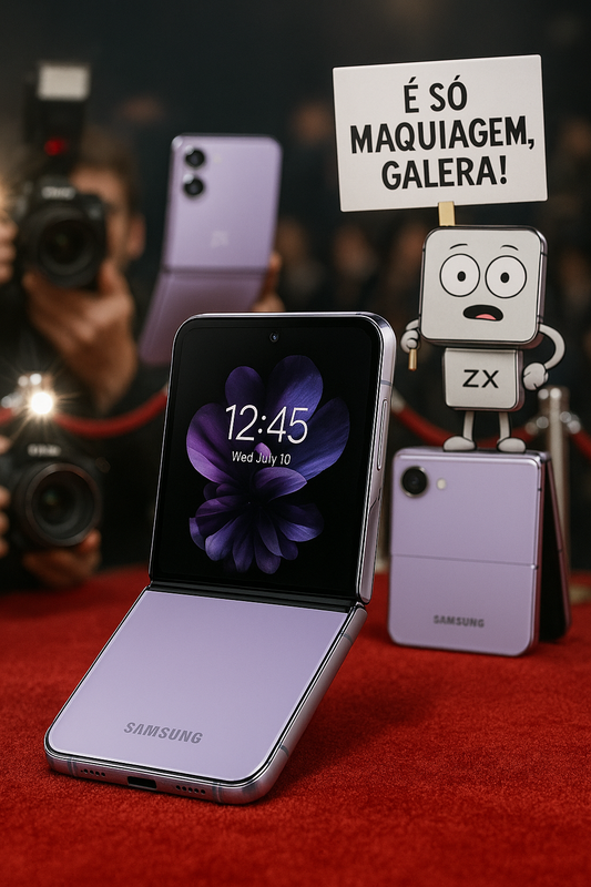 📱 Galaxy Z Flip 7: mais elegante, mais refinado... e mais do mesmo?