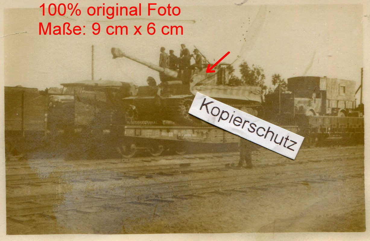 TIGER schwere Panzer-Abteilung 502 auf Bahntransport (2)