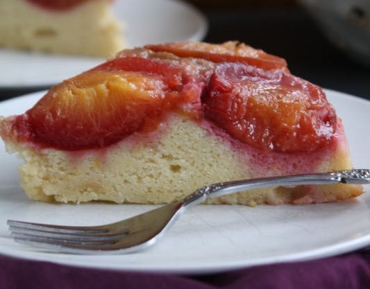 Plum Upside-Down Cake