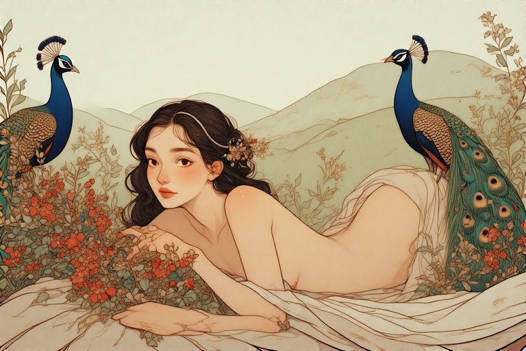 Nude-woman-reclining-youthful-1