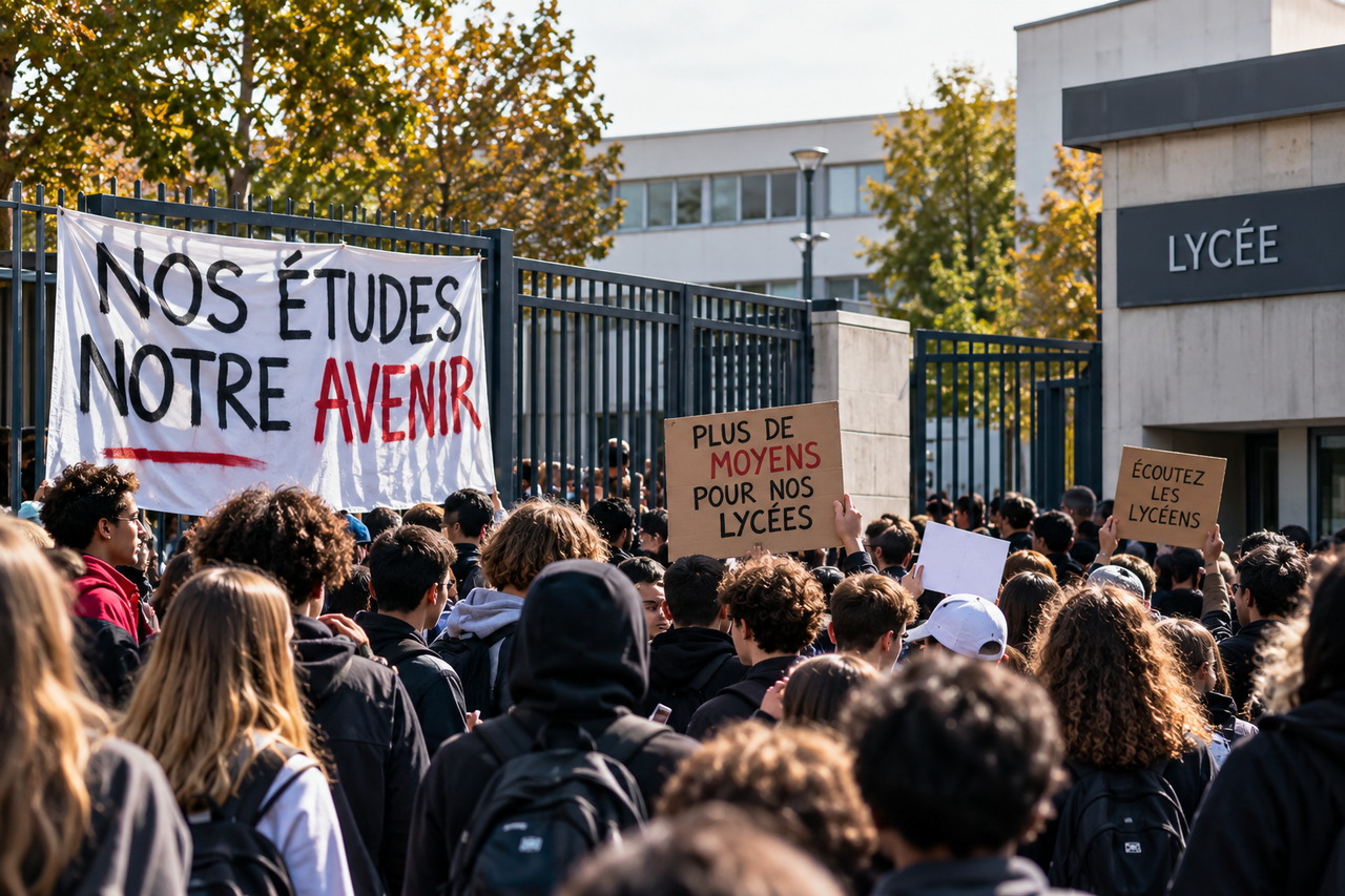 Mobilisation lycéenne : la journée du 6 octobre s’annonce sous haute tension